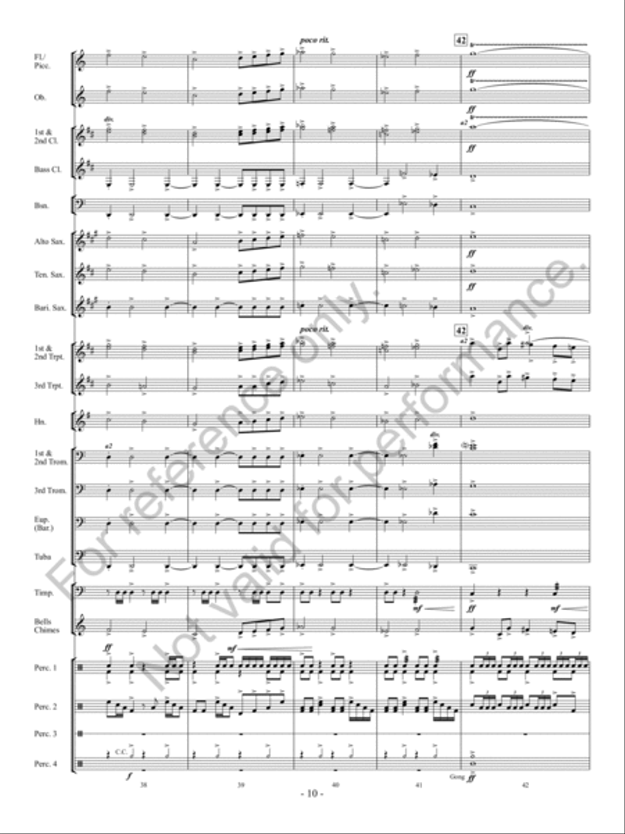 Jubilee 150 Concert Band scores gallery preview page 11