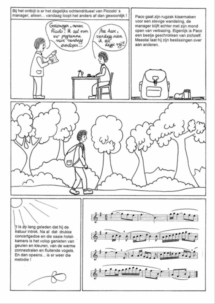 De Bouw Van De Dwarsfluit Flute Solo scores gallery preview page 3
