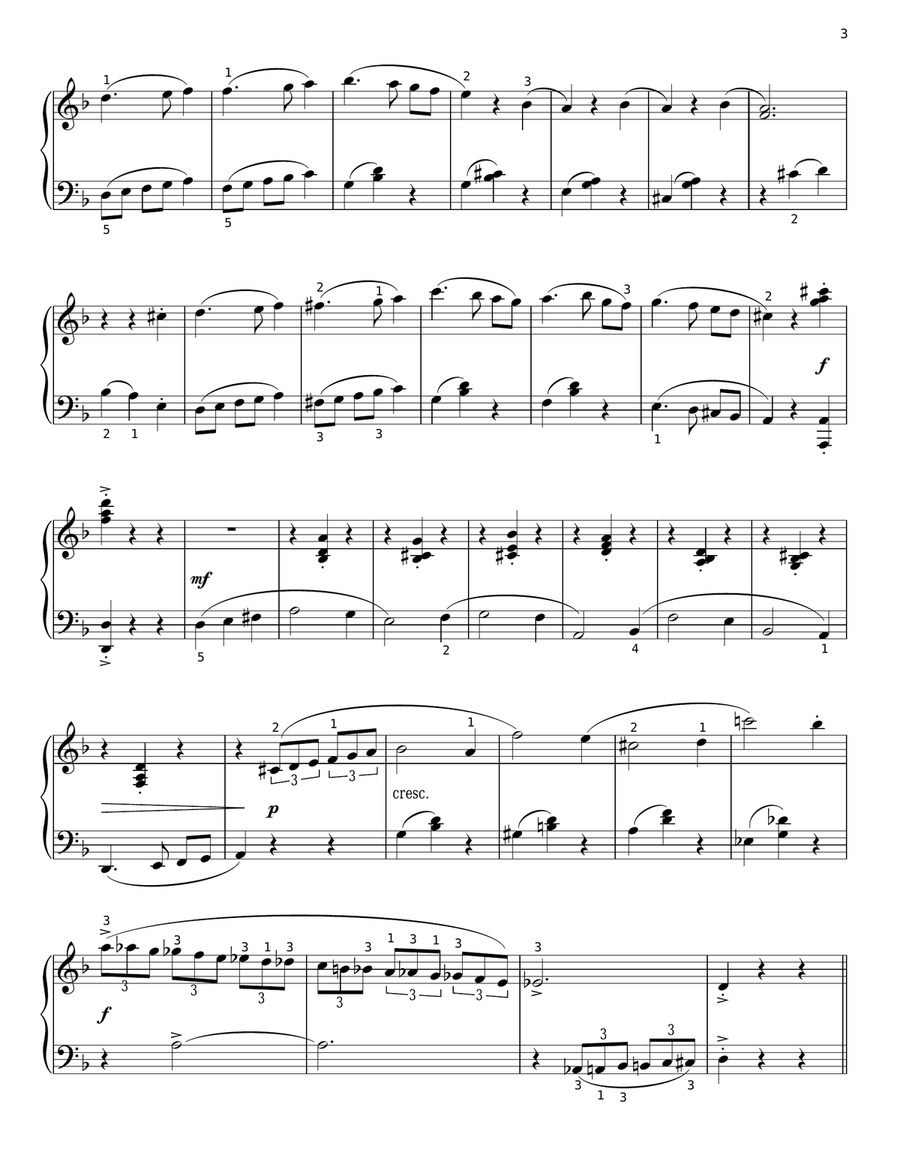 Carnival Of Venice (arr. Phillip Keveren) Piano Solo scores gallery preview page 3