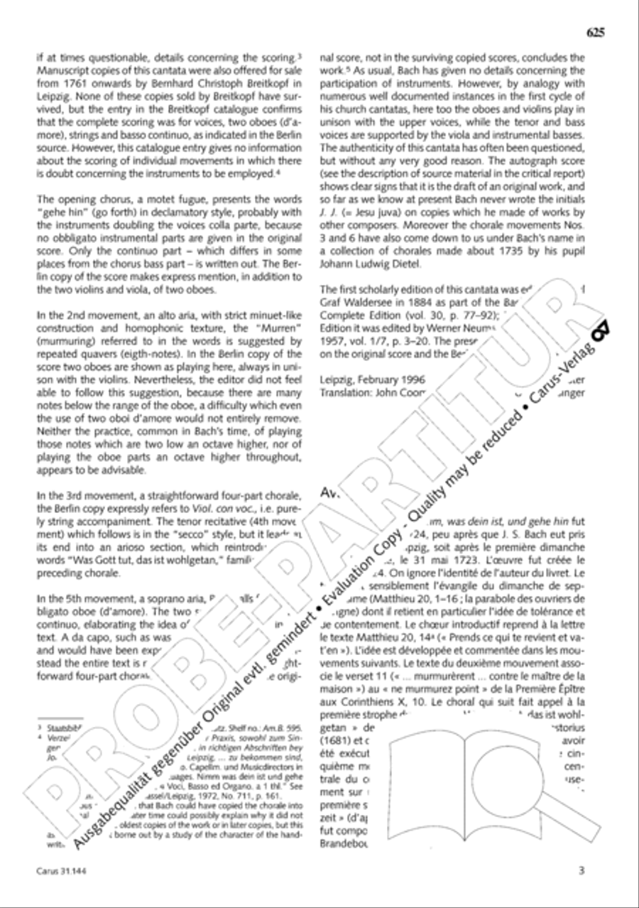 The Complete Sacred Vocal Works (Das geistliche Vokalwerk) Voice scores gallery preview page 624
