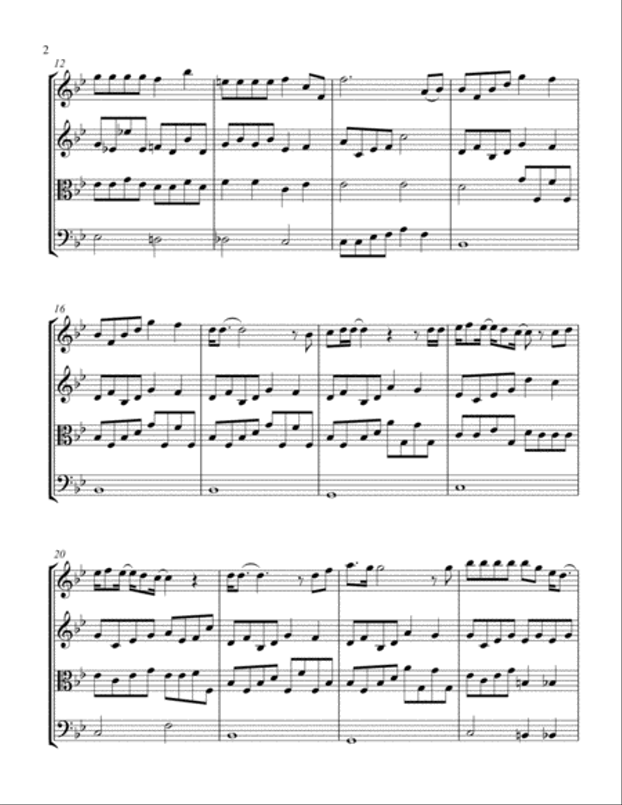 Bohemian Rhapsody Bohemian Rhapsody String Quartet scores gallery preview page 2