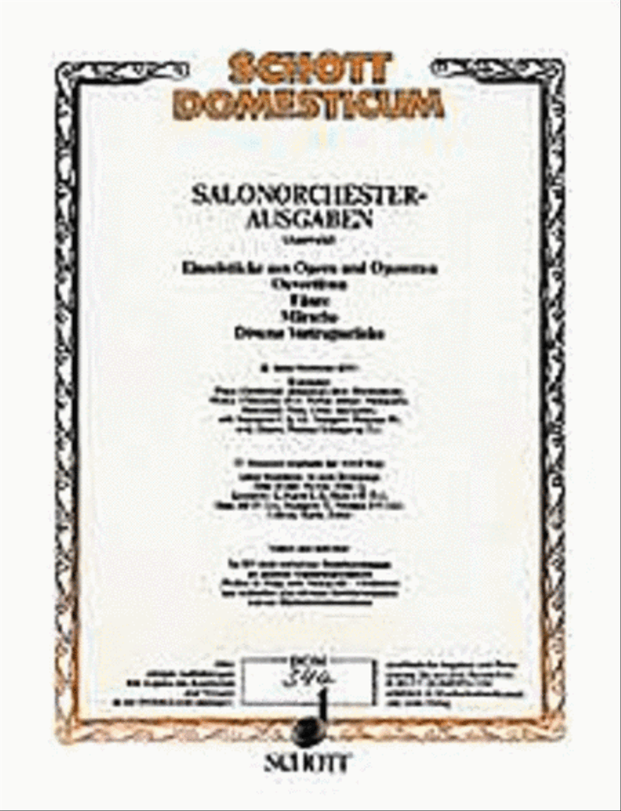 Triumphal March Fr. Aida Salon Or. Chamber Orchestra scores gallery preview page 1
