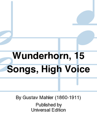 Book cover for Des Knaben Wunderhorn