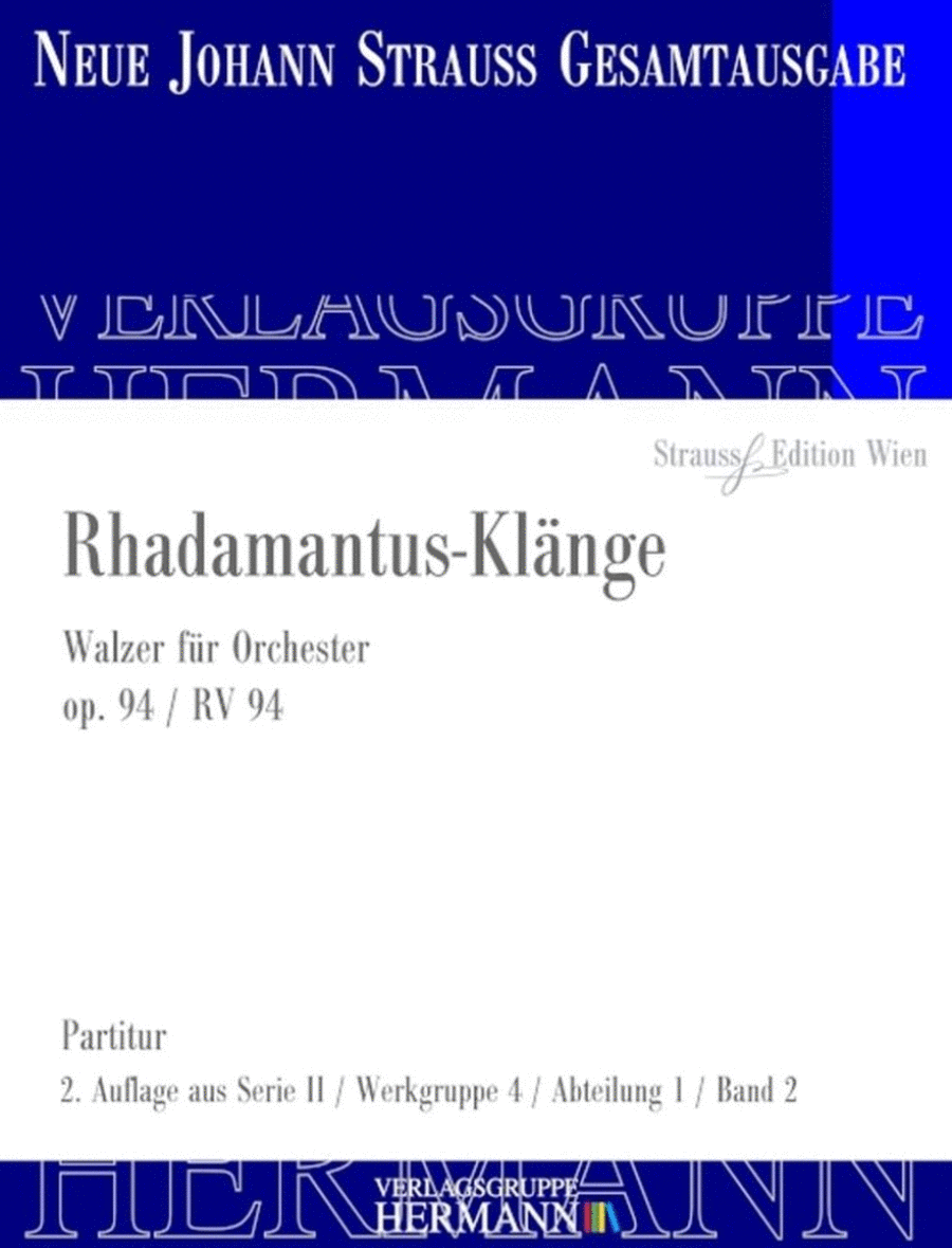Rhadamantus-Klänge Op. 94 RV 94