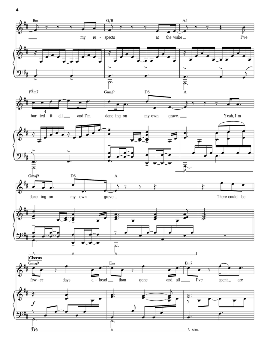 I'm Not The Man Voice scores gallery preview page 4