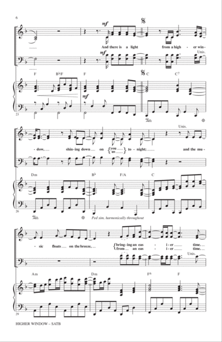 Higher Window Higher Window 4-Part scores gallery preview page 4