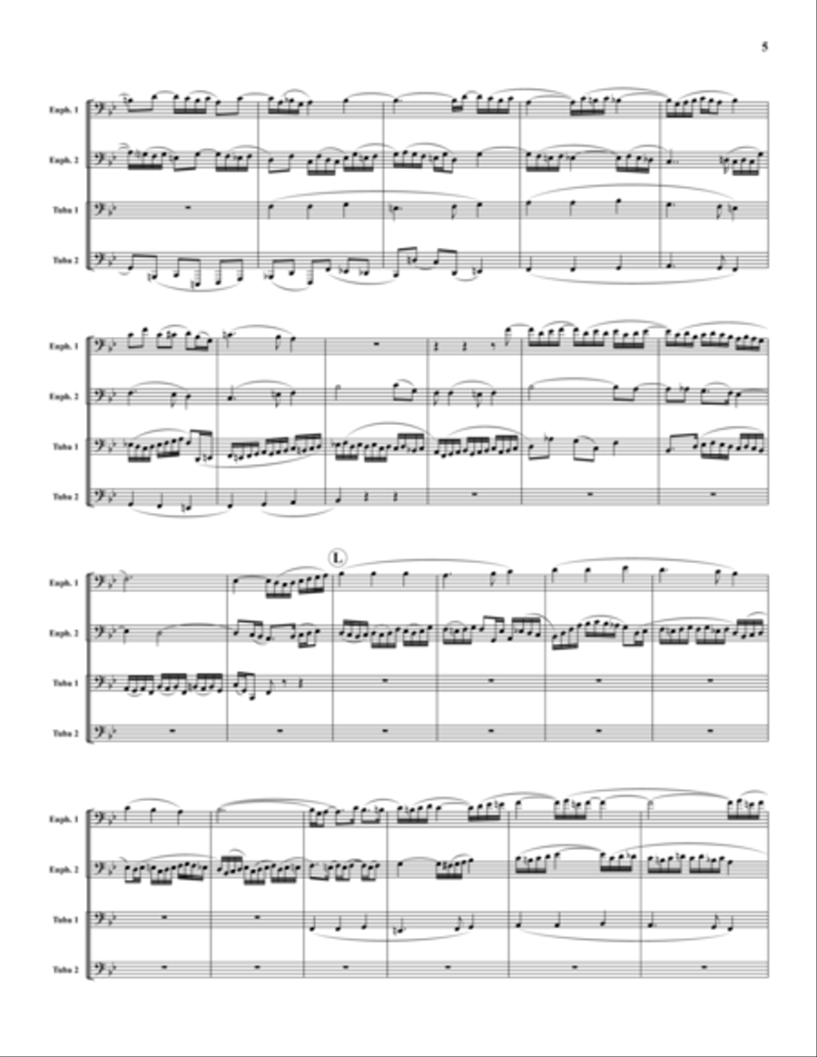 Variations and Fugue EETT scores gallery preview page 5