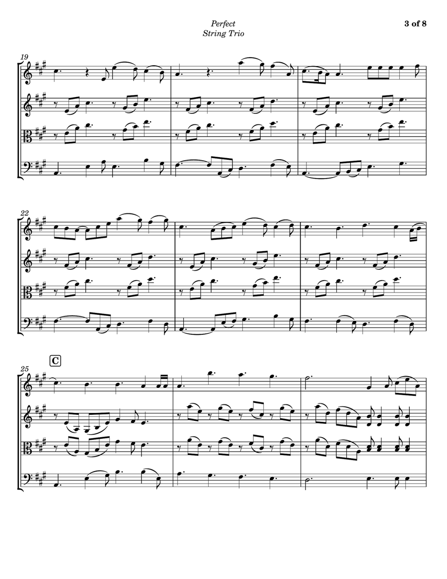 Perfect String Trio scores gallery preview page 3