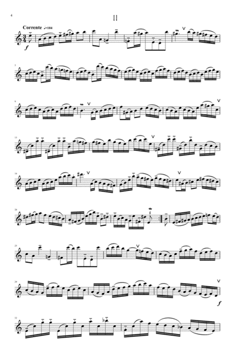 Bach Flute Partita in A minor image number null
