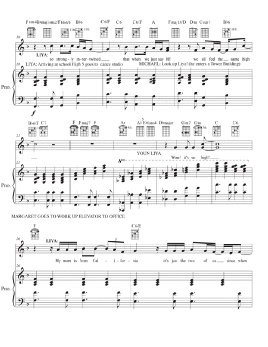 Our Heart is Manhattan Piano, Vocal, Guitar scores gallery preview page 3