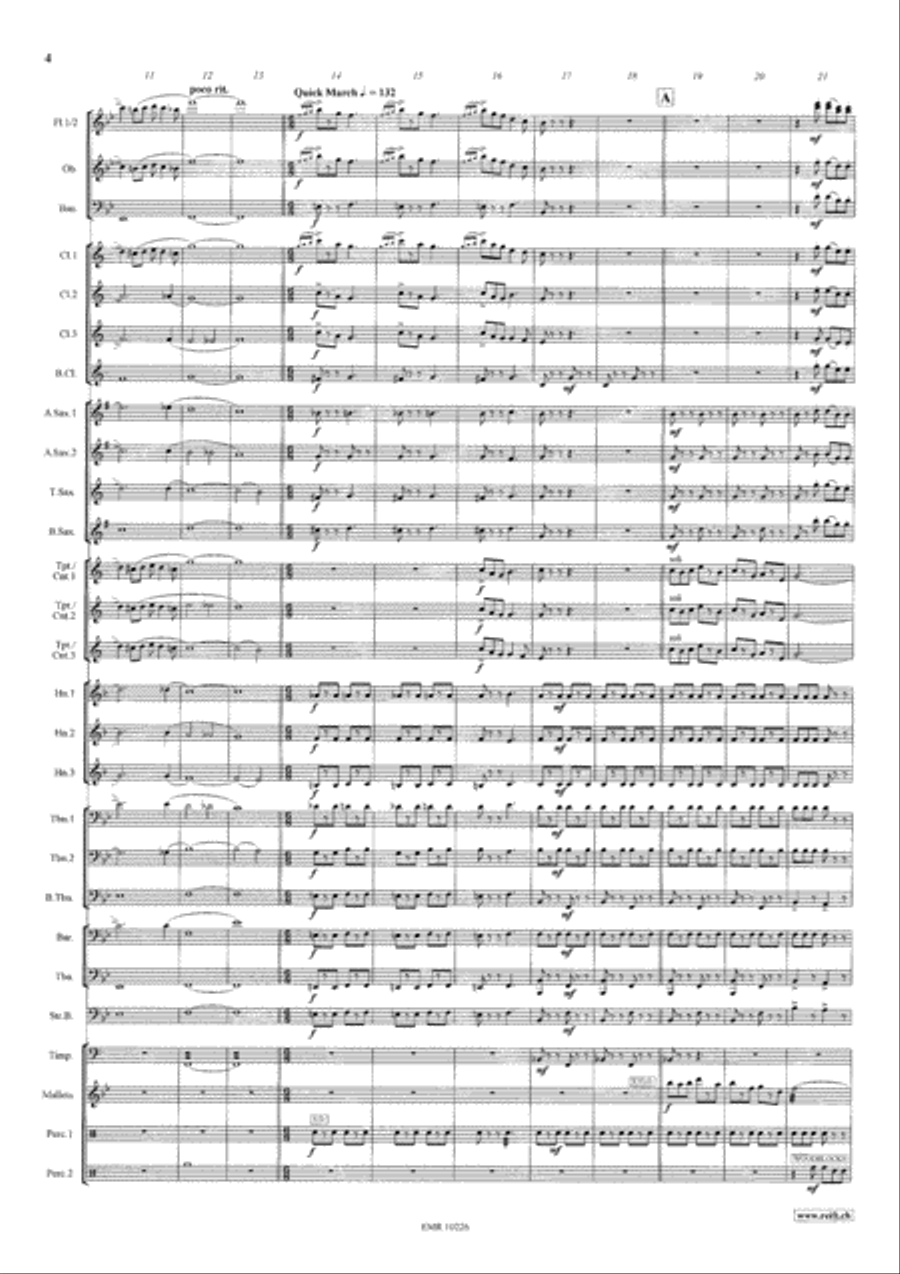 Die Zirkusprinzessin Concert Band scores gallery preview page 5