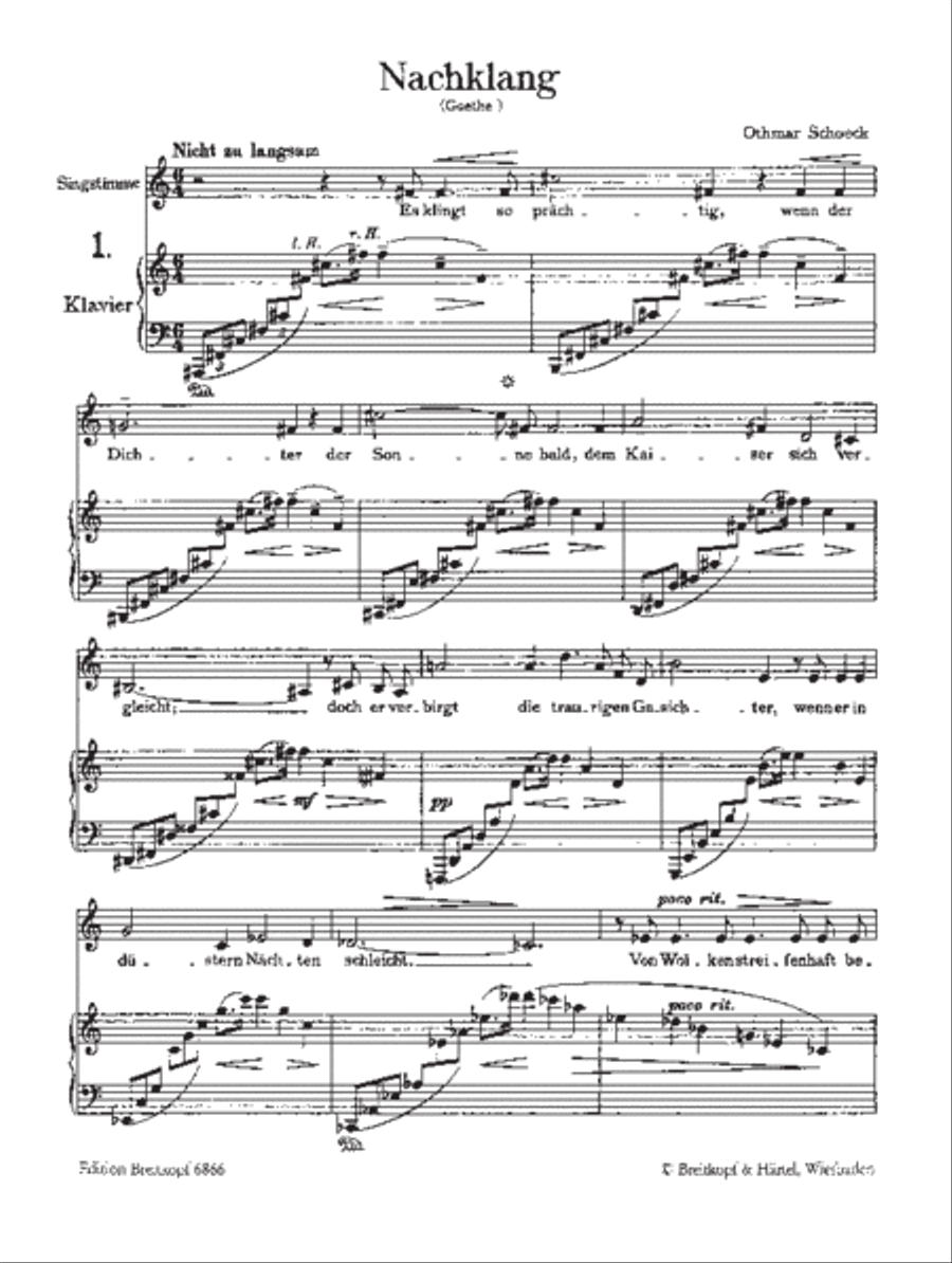 Songs Op. 19 Voice Solo scores gallery preview page 2