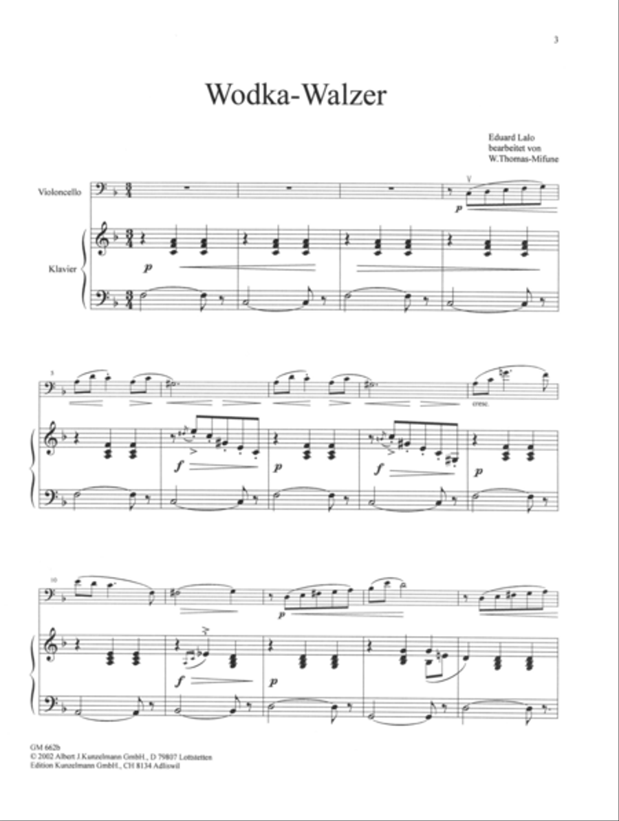 Vodka Waltz Vodka Waltz Piano scores gallery preview page 2