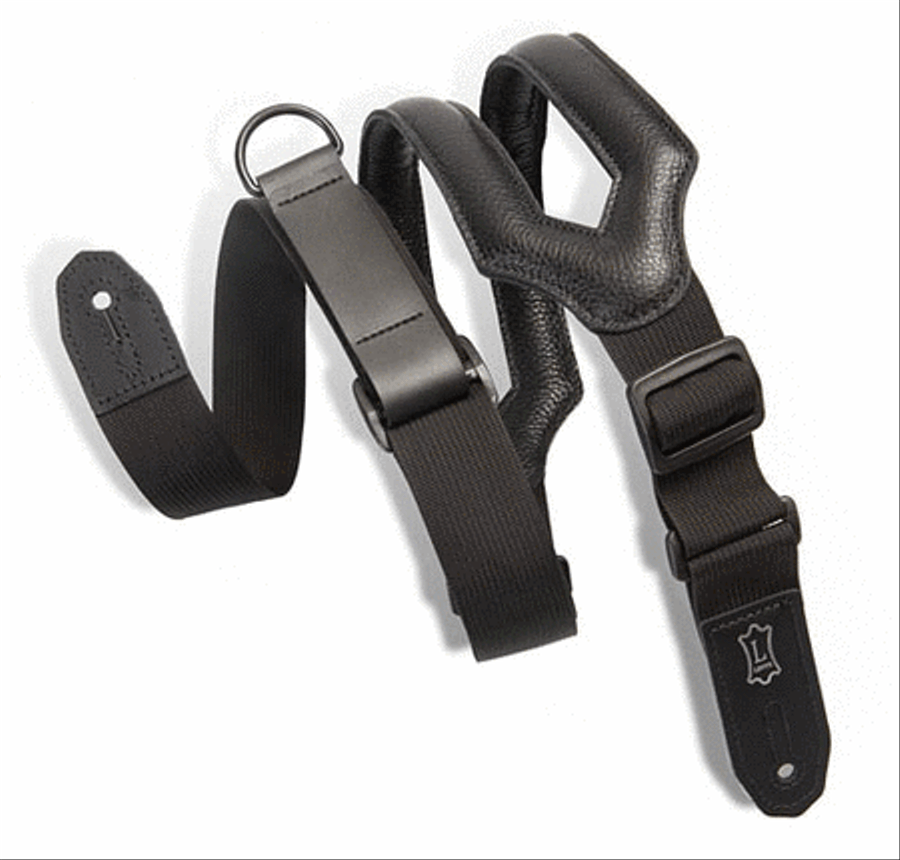 Right Height™ Ergonomic Guitar Strap – Black Musical Instruments scores gallery preview page 2