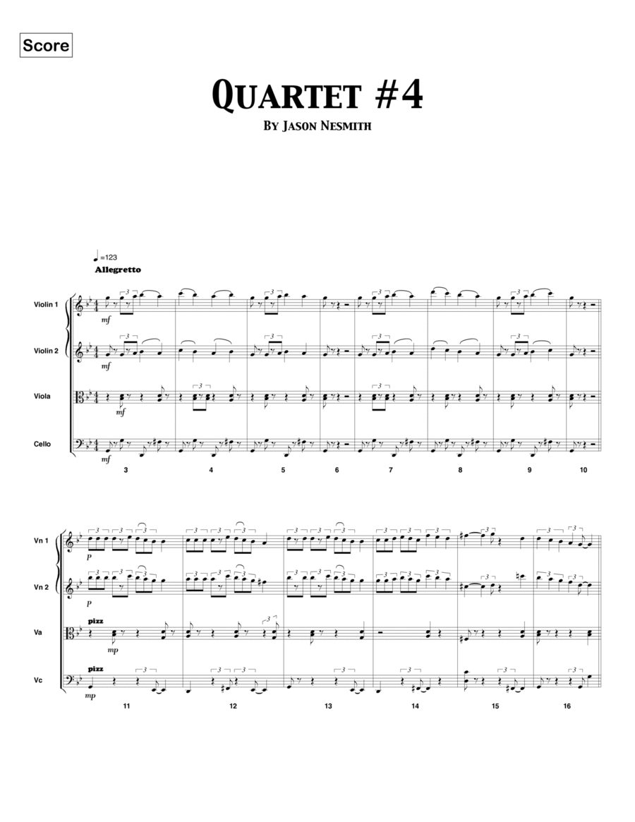 Quartet No. 4 image number null
