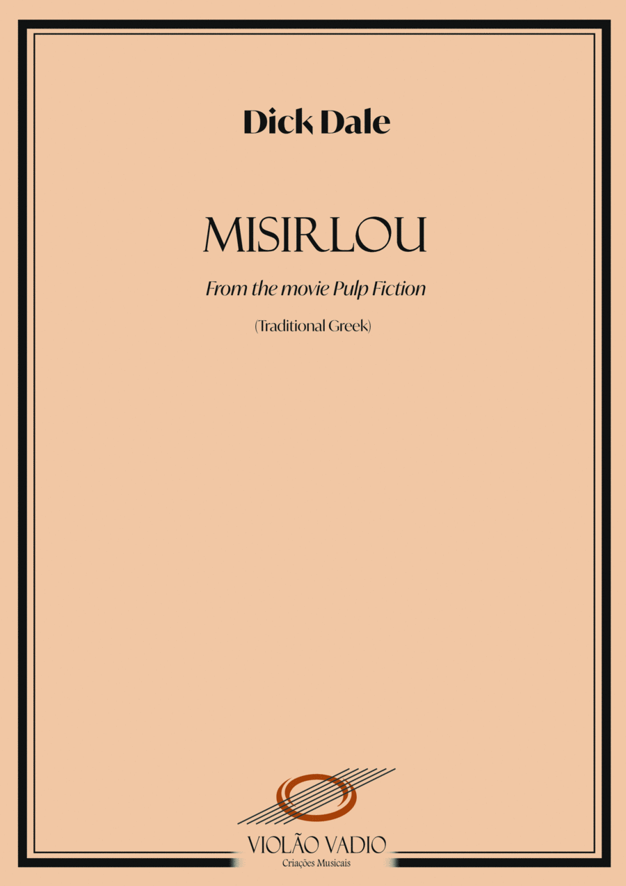 Misirlou (Traditional Greek) - Oboe and Piano - Pulp Fiction Piano scores gallery preview page 1