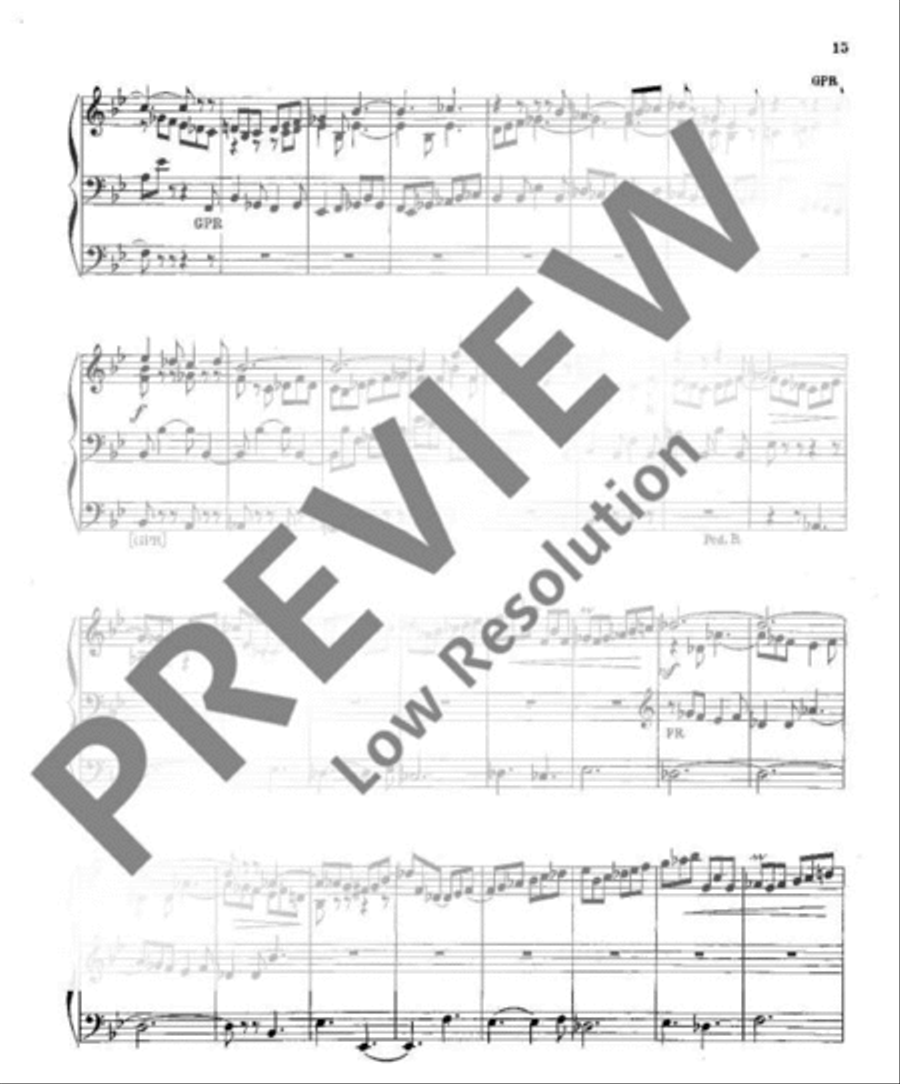 Symphonie gothique Organ scores gallery preview page 16