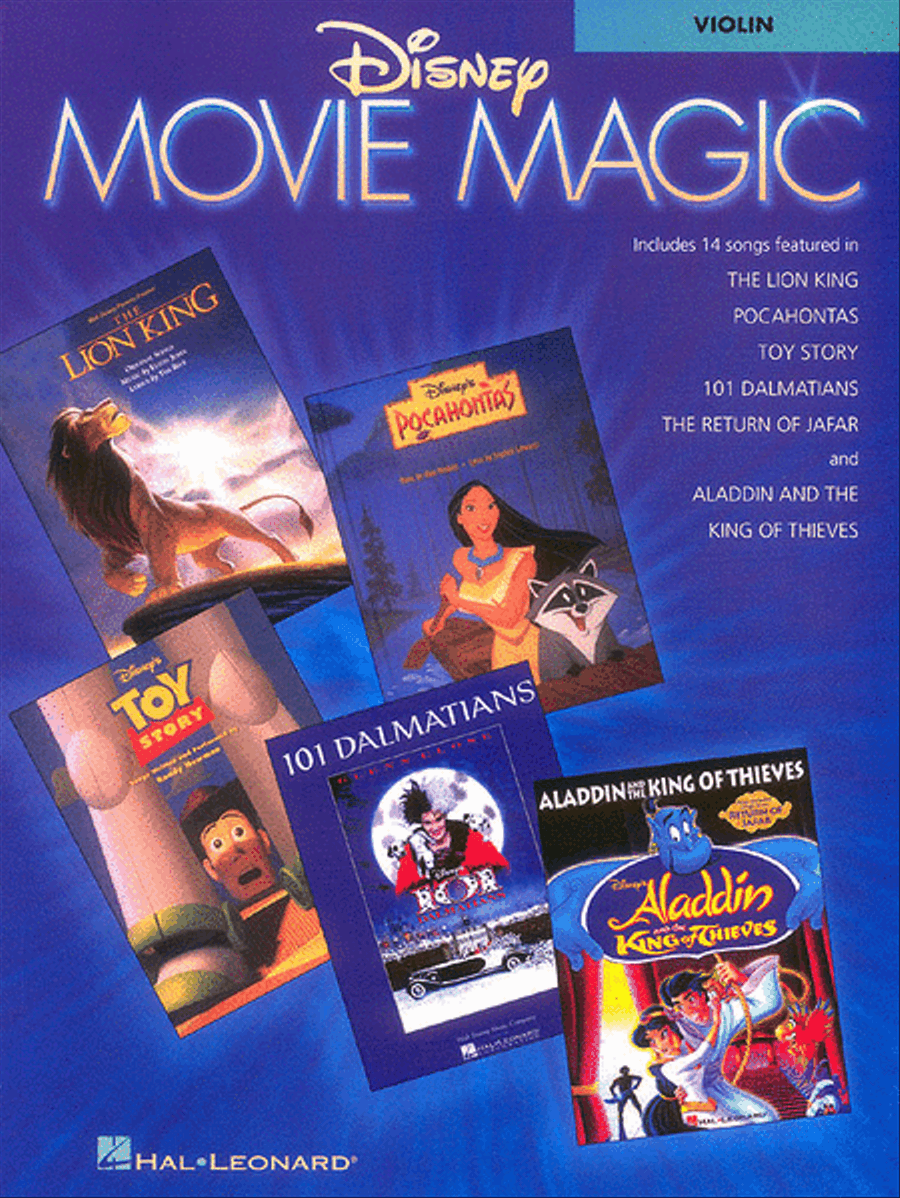 Disney Movie Magic by Various Violin Solo - Sheet Music