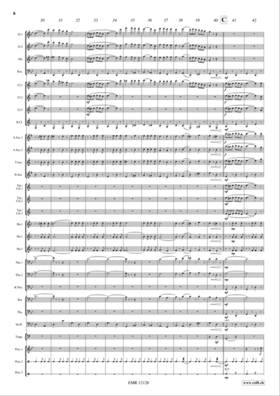 Plein Soleil Concert Band scores gallery preview page 7
