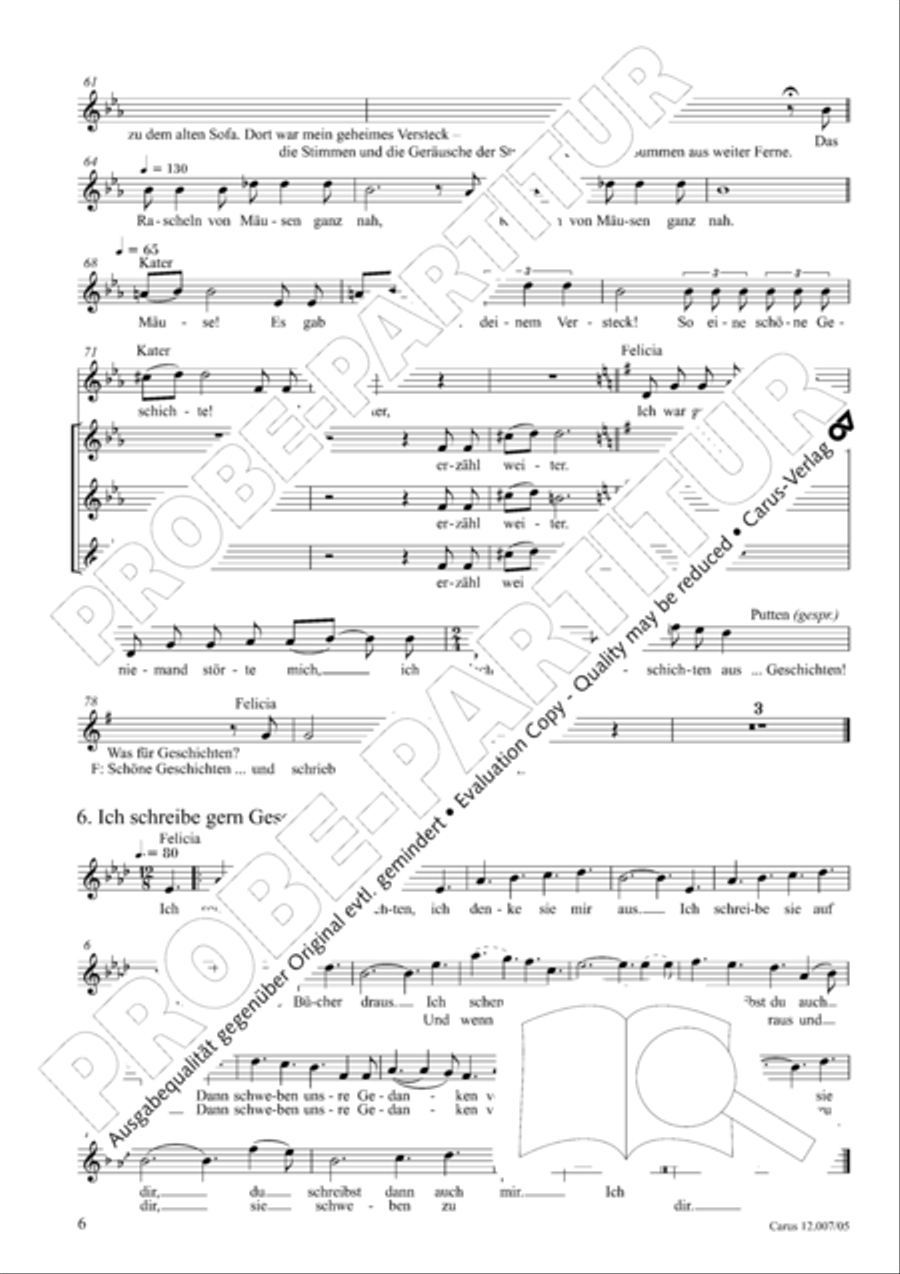 La Piccola Banda Children's Choir scores gallery preview page 7