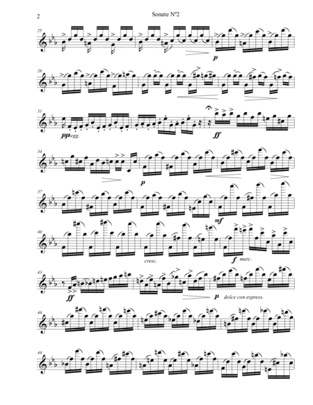 Violin Sonata N. 2 - Prelude (E. Ysaÿe) [Alto Saxophone Transcription]