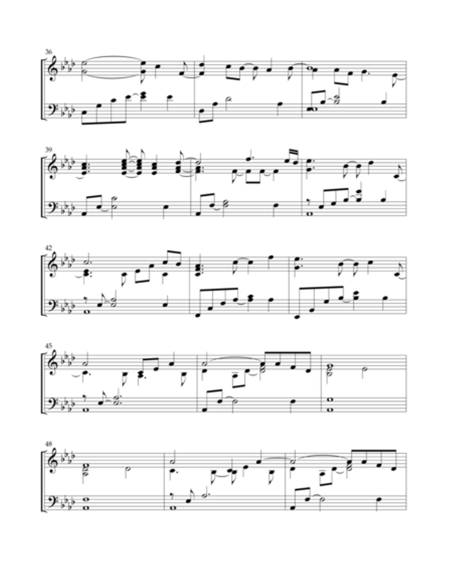 When I Think Of You Piano Solo scores gallery preview page 4