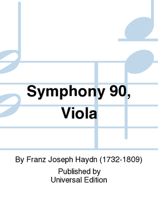 Book cover for Symphony 90, Viola