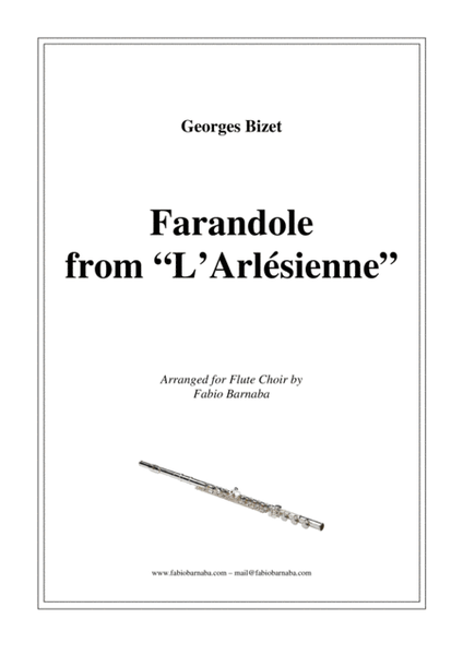 Farandole from "L'Arlesiénne" - for Flute Choir image number null
