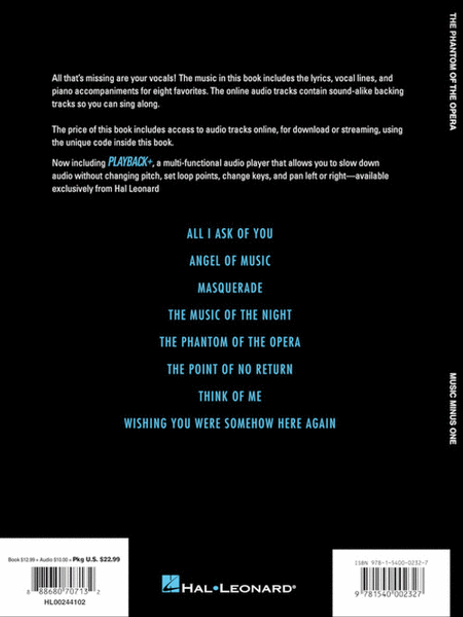The Phantom of the Opera Voice scores gallery preview page 5