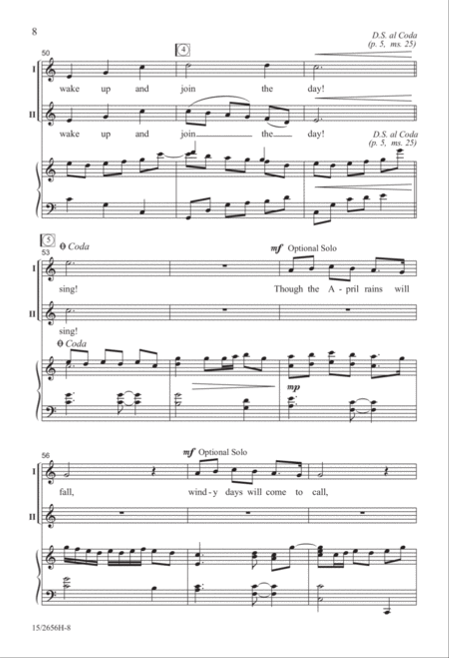 Robin's Egg Is Blue 2-Part scores gallery preview page 8
