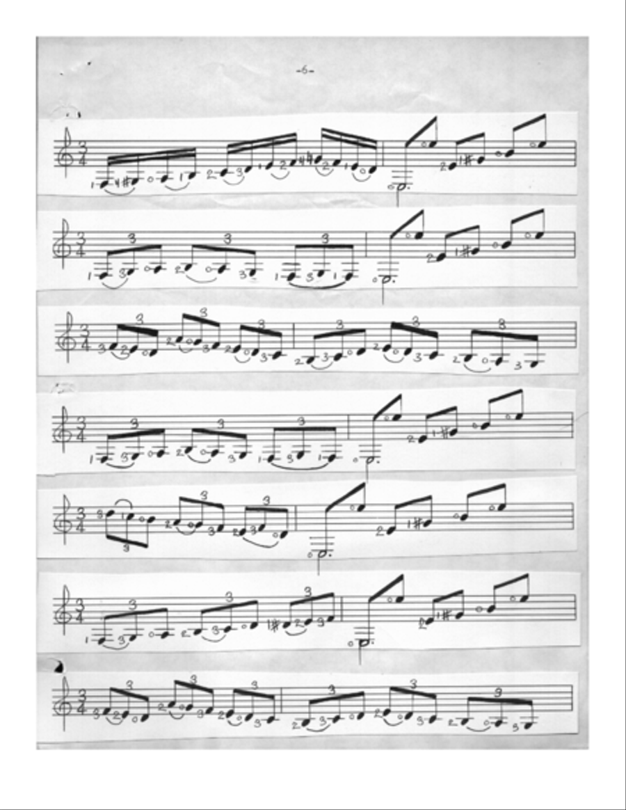 Soleares Acoustic Guitar scores gallery preview page 6