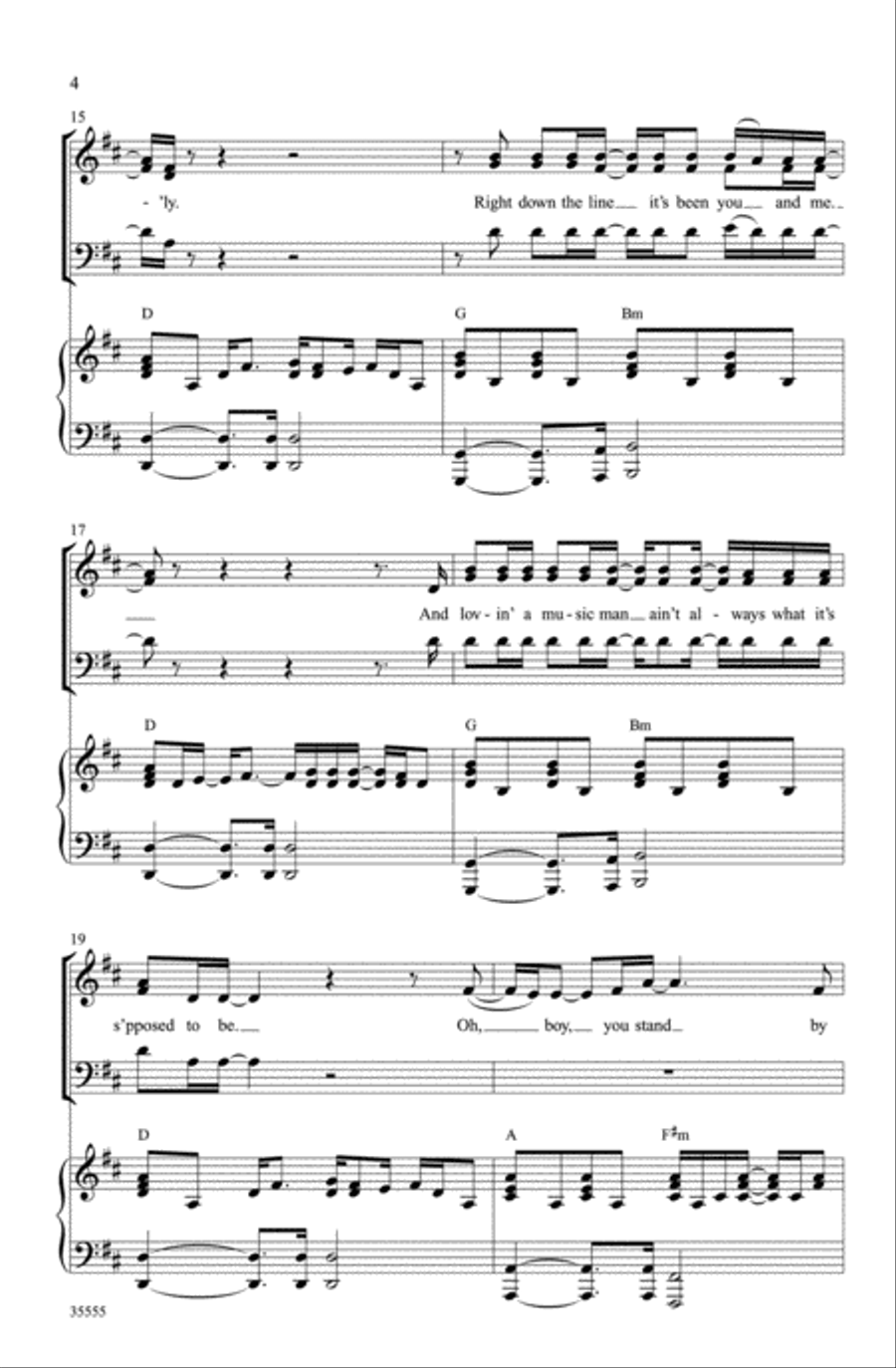 Faithfully Faithfully Choir scores gallery preview page 3