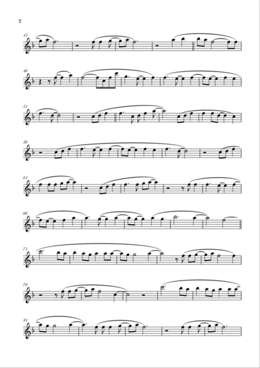 Easy On Me Oboe Solo scores gallery preview page 2