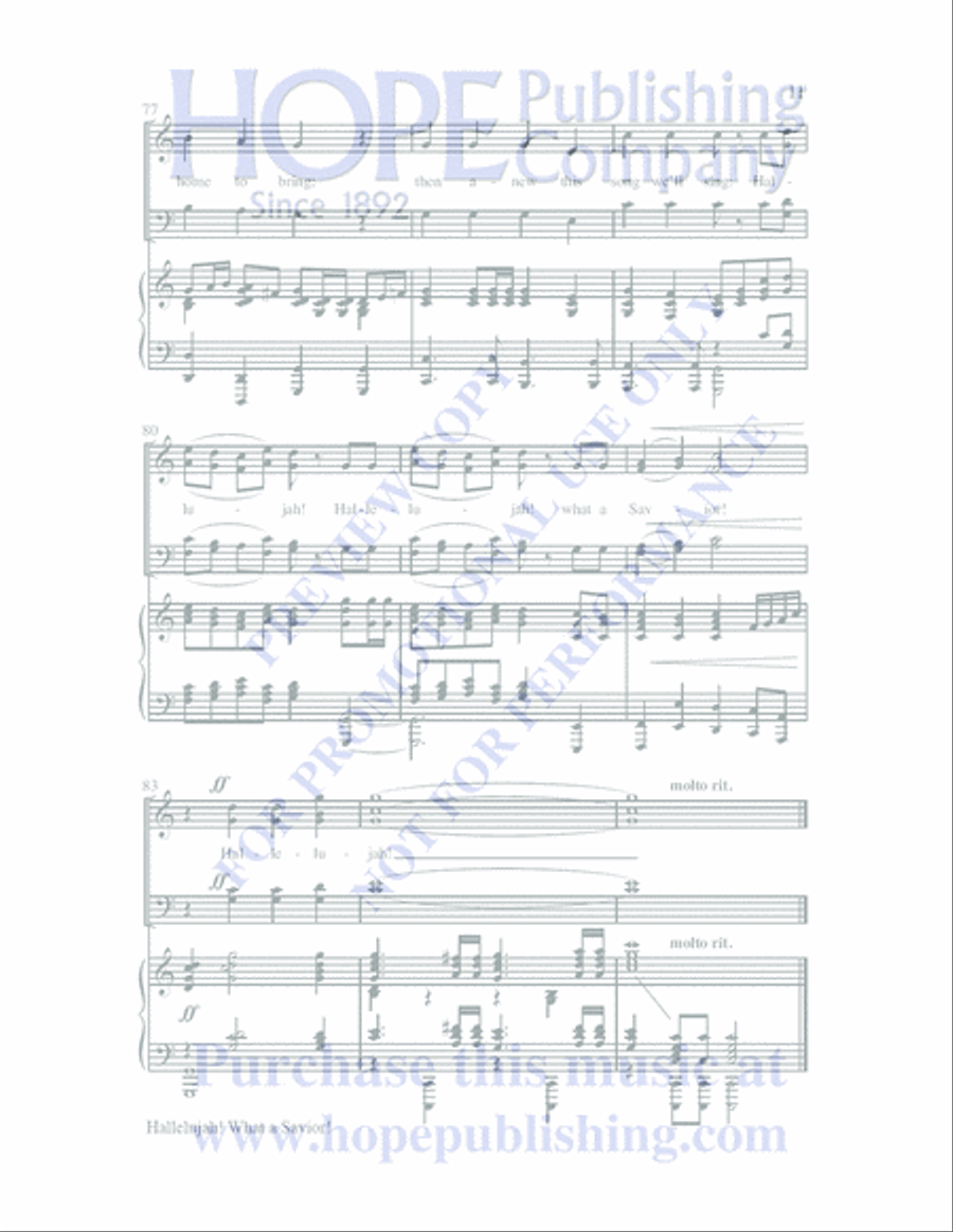 My Savior's Love My Savior's Love Listening CD scores gallery preview page 13