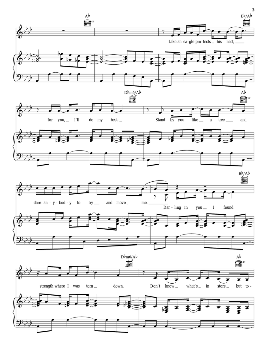You're All I Need To Get By Acoustic Guitar scores gallery preview page 3