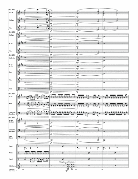 Baba Yetu (from Civilization IV) (arr. Johnnie Vinson) - Conductor Score (Full Score)