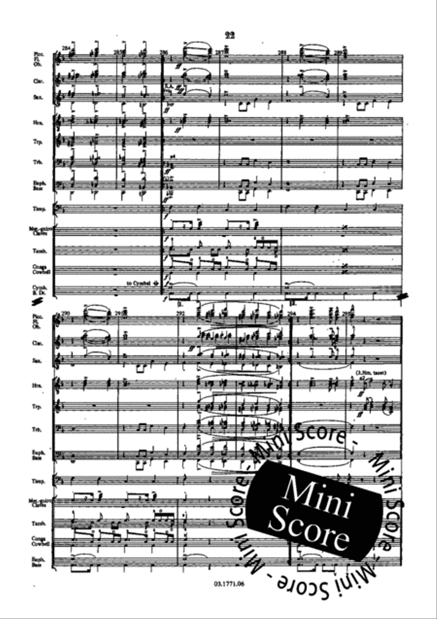 Eviva Caecilia Big Band scores gallery preview page 24
