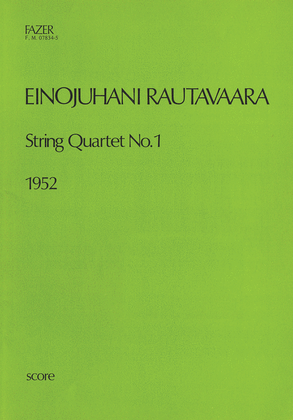 String Quartet No. 1 (1952)