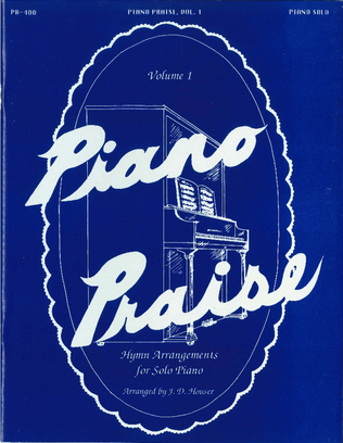 Book cover for Piano Praise, Volume 1