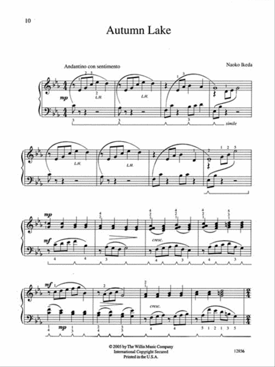 Shoukei, Book 2 Piano scores gallery preview page 5