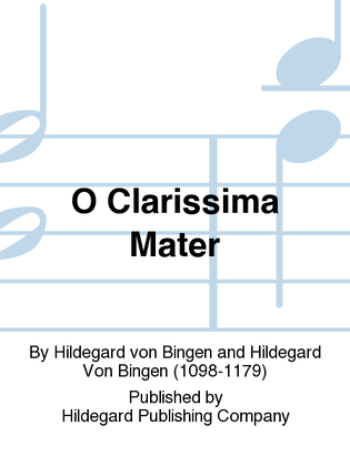 Book cover for O Clarissima Mater