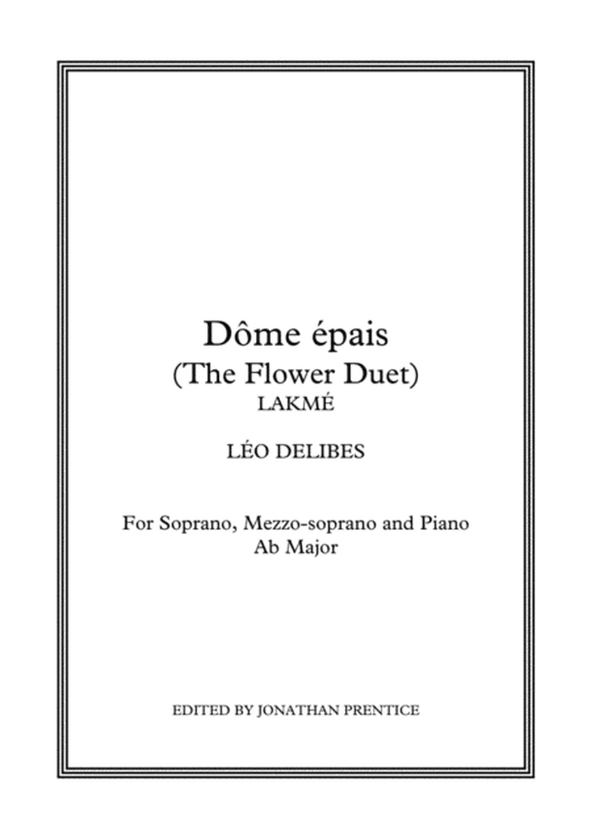 Dôme épais (The Flower Duet) - Lakmé (Ab Major) image number null
