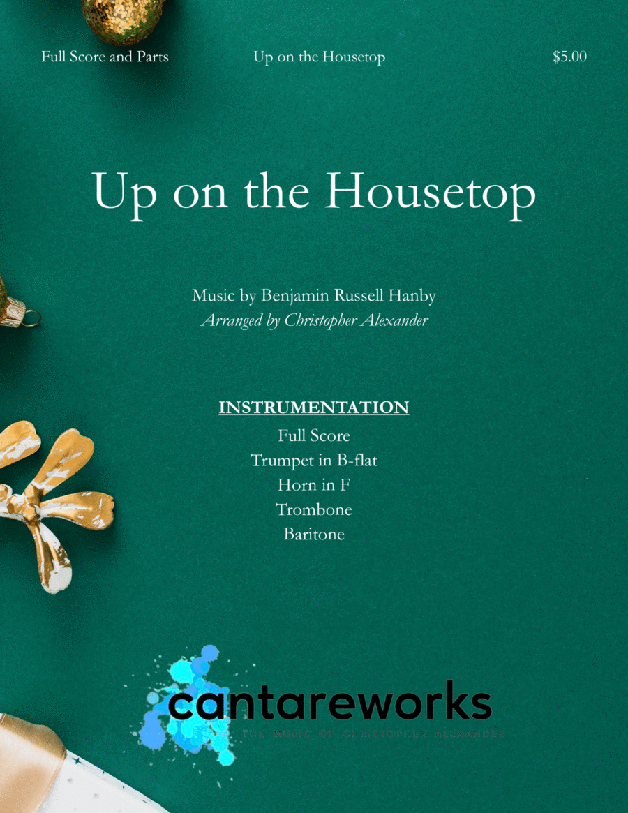 Up on the Housetop Up on the Housetop Oboe scores gallery preview page 1