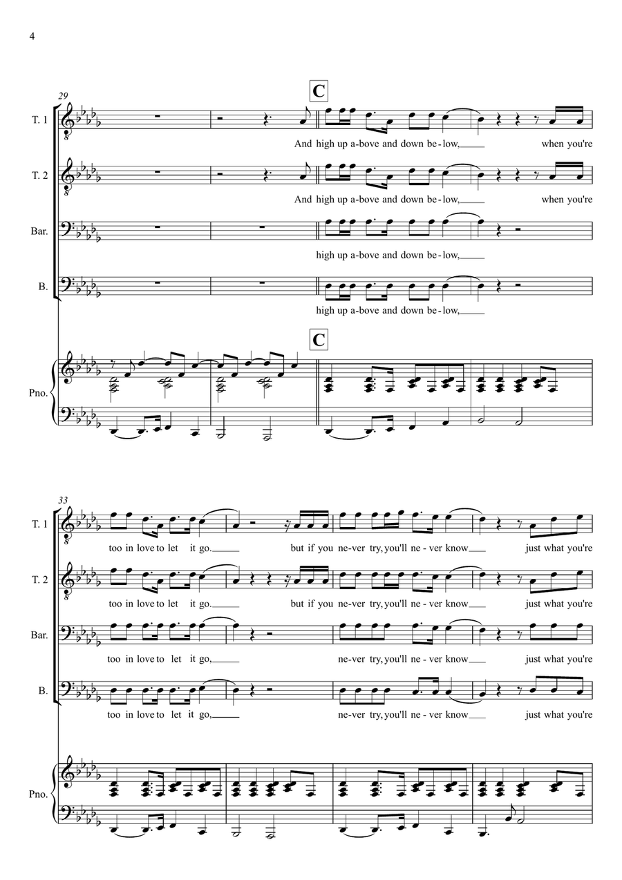 Fix You TTBB scores gallery preview page 4