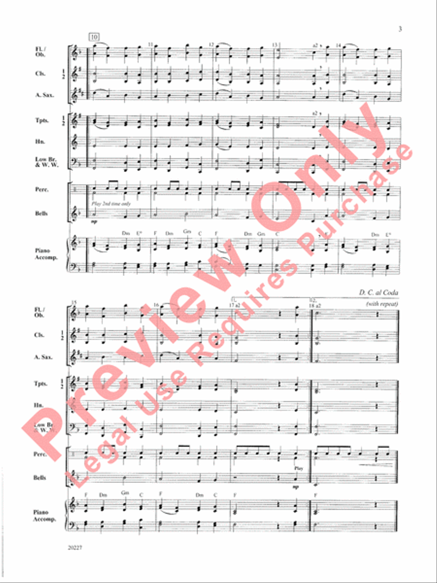 Renaissance Dances Renaissance Dances Concert Band scores gallery preview page 4