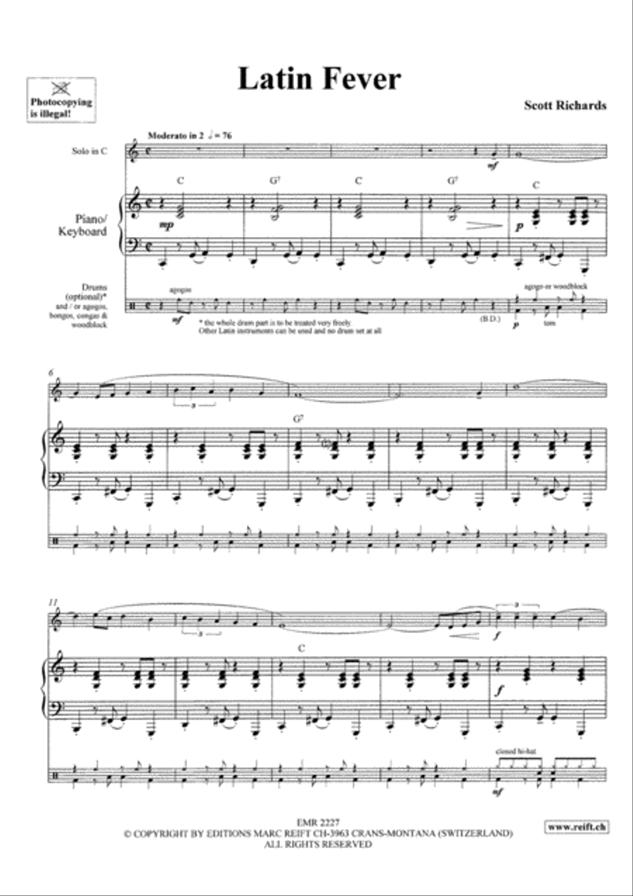 Latin Fever Latin Fever Tuba scores gallery preview page 3