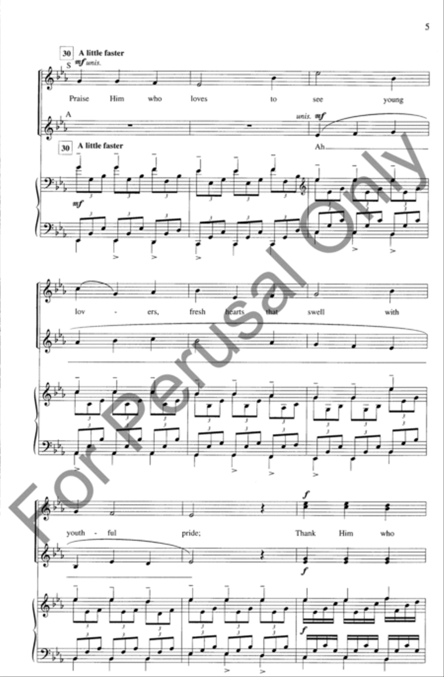 Carol To Beauty (Choral Score) SSAA scores gallery preview page 4