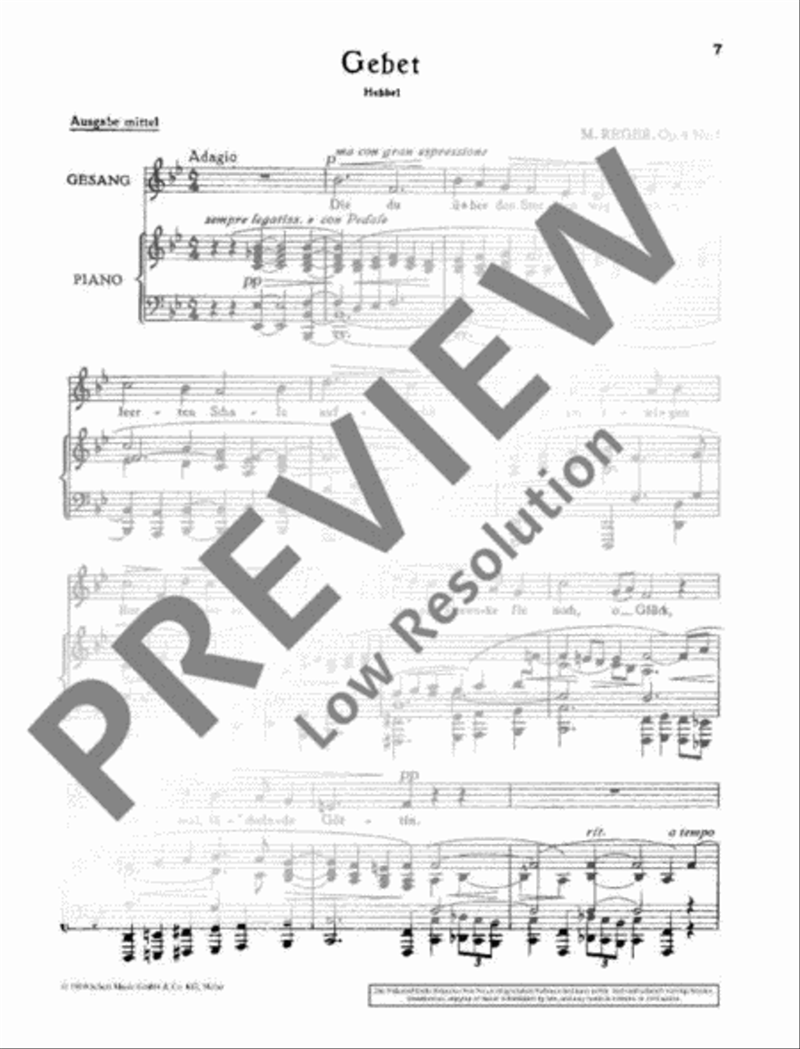 Lieder Medium Voice scores gallery preview page 8