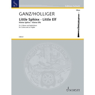 Book cover for Little Sphinx And Little Elf – based on Original Piano Pieces Op. 31 No. 1 and 2