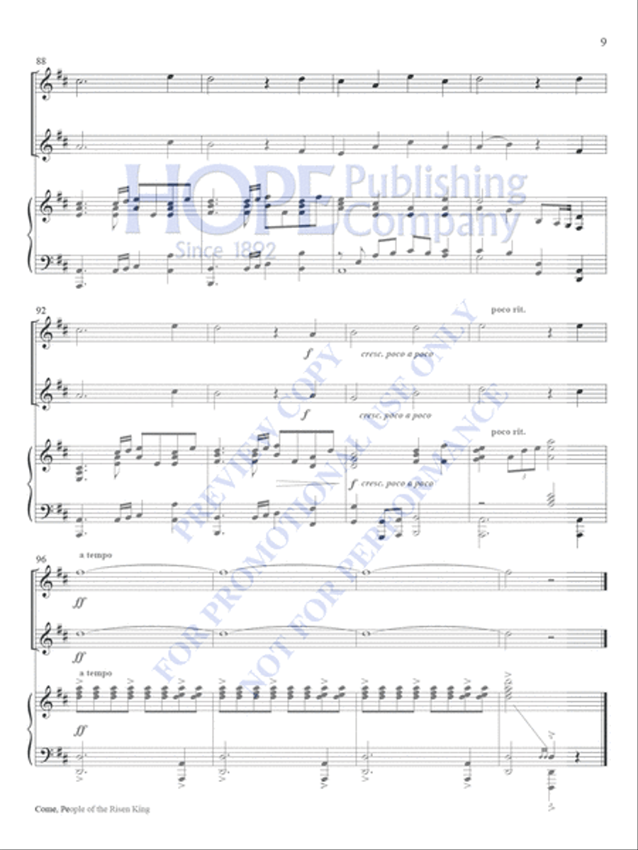 Today's Hymns and Songs 2 Instruments, Vol. 2 Book and CD Piano Accompaniment scores gallery preview page 12